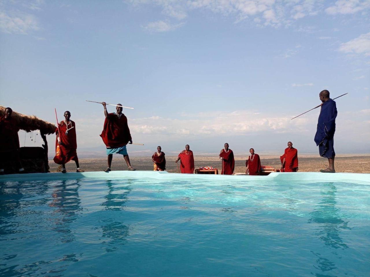 Osiligilai Maasai Lodge Sanya Juu Dış mekan fotoğraf